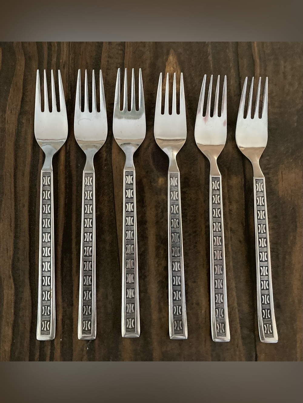 Vintage Amefa Holland Stainless Steel Forks